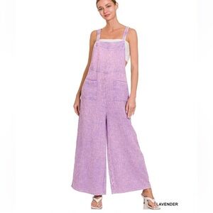 #15 Zenana Outfitters Lavender Jumpsuit NWOT!❤️